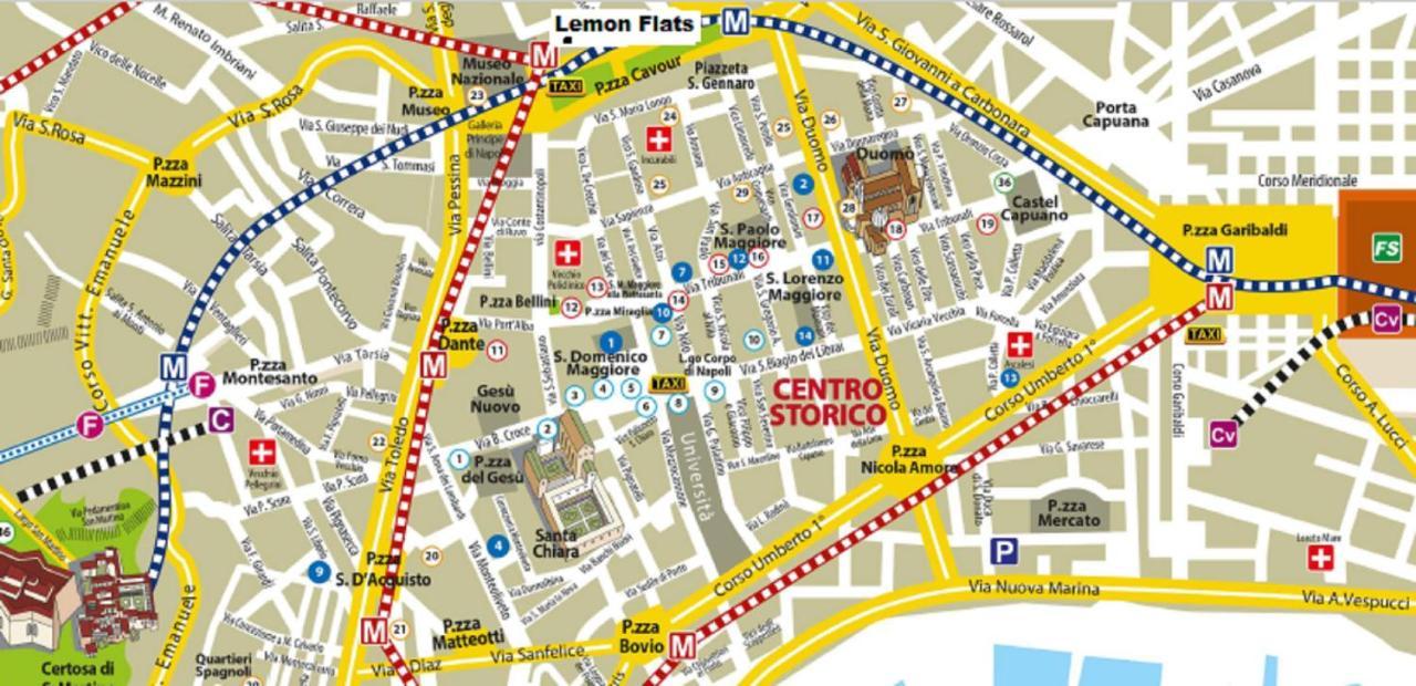 B&B Lemon Flats Νάπολη Εξωτερικό φωτογραφία